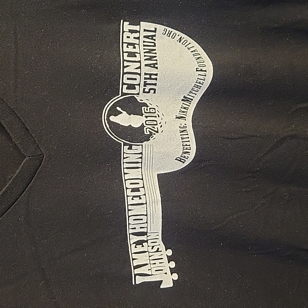 Jamey Johnson 2016 Homecoming Concert T-shirt - Picture 2 of 5